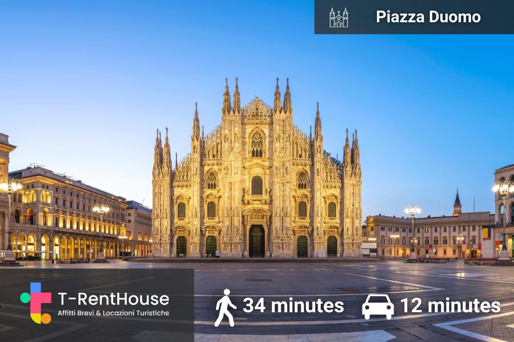 Central Station Duomo - La Dimora Moderna Milano Exterior foto